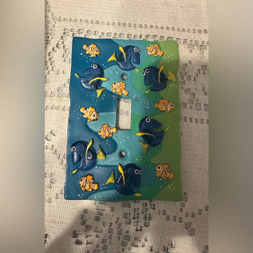 Under the sea light switch cover